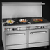 Thumbnail image #3 for Southbend Ultimate 60-Inch Gas Restaurant Range with 36-Inch Charbroiler, Standard Oven and Convection Oven