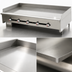 Thumbnail image #3 for Comstock-Castle 36-Inch Countertop Gas Griddle with Manual Controls and 1-Inch Polished Steel Plate
