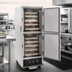 Thumbnail image #3 for Cres Cor Mobile Humidified Heated Holding Cabinet, 1 Compartment, 11 Sheet Pan Capacity, Aluminum, Dutch Doors