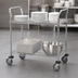 Thumbnail image #3 for Metro Super Erecta Standard Duty 2-Shelf Bus Cart, Open Base, 36 x 21 in.