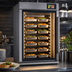 Thumbnail image #4 for UNOX Evereo 600 Electric Food Preserver Holding Cabinet, 10 x GN 1/1, Right-Hinged Double Glass Door