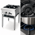 Thumbnail image #3 for Supreme 18-Inch Single-Section Stock Pot Range with Two-Ring Burner