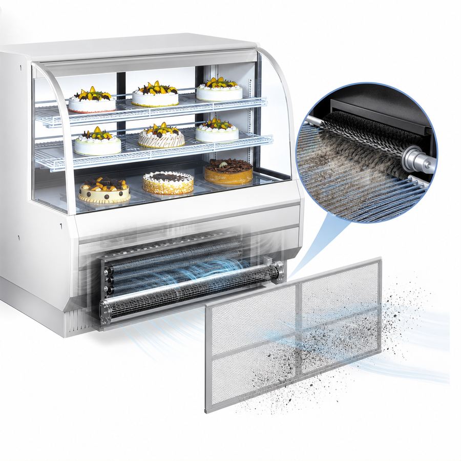 Patented Self-Cleaning Condenser