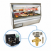 Thumbnail image #3 for Howard-McCray 34N Series Double-Duty 144-Inch Remote Deli Meat & Cheese Service Case with Straight Glass and LED Lighting