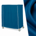 Thumbnail image #3 for Metro Mariner Blue Nylon Cart Cover for 60 x 18 x 54 Inch Queen Mary and Banquet Carts