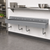 Thumbnail image #3 for Advance Tabco 100-Inch Wall-Mounted Multiwash Hand Sink with 5 Faucet Hole Sets
