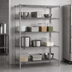 Thumbnail image #3 for 4-Shelf Stationary Wire Shelving Starter Unit, 42