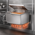 Thumbnail image #3 for 50-Gallon Direct Steam Tilting Wall-Mount Kettle