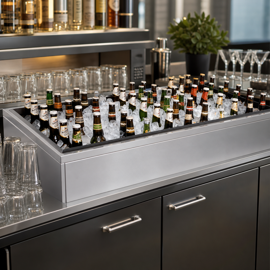 Back Bar Beverage Display