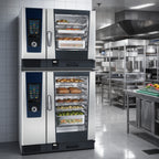 Thumbnail image #3 for RATIONAL iCombi Pro® ICP 6-FULL ON 10-FULL E 208/240V 3 PH Double-Stack Electric Combi Oven, 16 Full-Size Sheet Pan Capacity, 208/240V 3-Phase