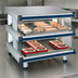 Thumbnail image #3 for Hatco Glo-Ray Designer Slant Dual-Shelf Countertop Hot Food Display Warmer, 48-Inch, 3380W