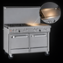 Thumbnail image #3 for Southbend Ultimate 48-Inch Gas Restaurant Range with Thermostatic Griddle, Standard Oven, and Cabinet Base