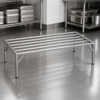 Thumbnail image #3 for Channel Manufacturing Lifetime Tough ES2054 Stainless Steel Tubular Dunnage Rack, 54 x 20 x 12 Inches, 4,000 lb. Capacity