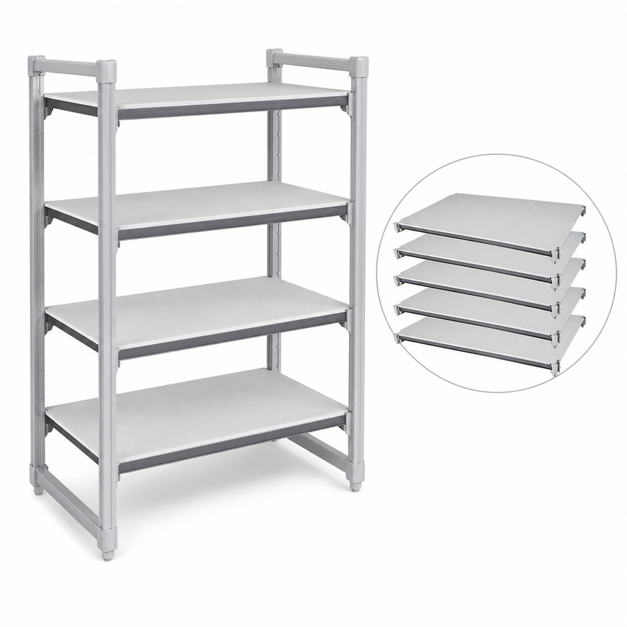5 Shelf Plates Included