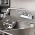 Thumbnail image #3 for Equip 4-Inch Wall Mount Mixing Faucet with 12-Inch Swivel Swing Nozzle