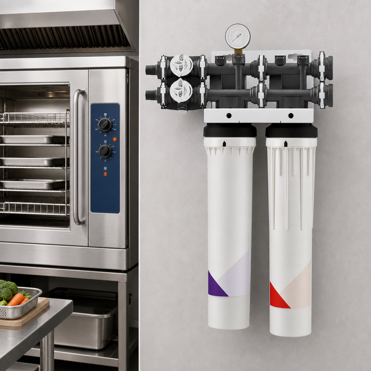 Product image #3 for Everpure QTI1+CR Dual-Cartridge Steamer Water Filter System, 2.5 GPM, 20,000 Gallons