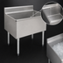 Thumbnail image #3 for Eagle Group 2200 Series 42-Inch Underbar Ice Bin/Cocktail Unit, 180 lb Capacity
