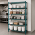 Thumbnail image #3 for Eagle Valu-Gard 5-Tier Add-On Wire Shelving Unit, 42W x 24D x 74H, Green Epoxy