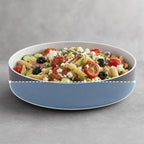 Thumbnail image #3 for American Metalcraft UBR48GE 48 oz Round Melamine Bowl, 10-Inch Diameter, Graphite Case of 6