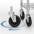 Thumbnail image #3 for Metro Super Erecta 5MHTN High-Temperature Nylon Swivel Stem Caster