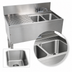 Thumbnail image #3 for Advance Tabco Prestige Supreme 2-Compartment Underbar Sink Unit with Left Drainboard and Deck-Mount Faucet