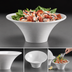 Thumbnail image #3 for Endurance Flared Round Melamine Serving Bowl, 80 oz., 11 Inch Dia., White