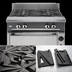 Thumbnail image #3 for Vulcan V Series Heavy Duty 24-Inch Gas Charbroiler Range with Storage Base and Cabinet Doors