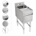 Thumbnail image #3 for John Boos Slim-Line Freestanding Underbar Hand Sink, 12 x 18 x 32-1/2 Inches, 1 Bowl