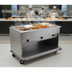Thumbnail image #2 for Spec-Master Portable Electric 6-Well Hot Food Table, 97-3/4