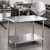 Thumbnail image #3 for 30 x 60 x 34-Inch Stainless Steel Work Table with Undershelf