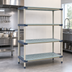 Thumbnail image #3 for MetroMax 4 All-Polymer 4-Shelf Starter Shelving Unit, 60