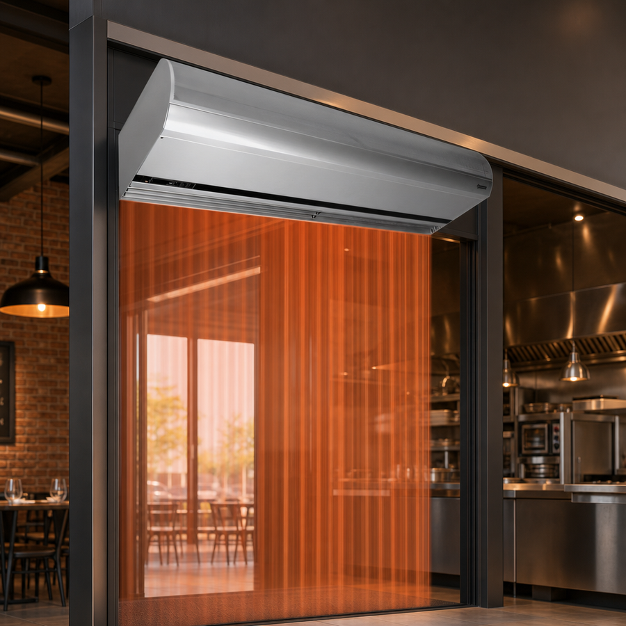 Electric Heated Air Curtain
