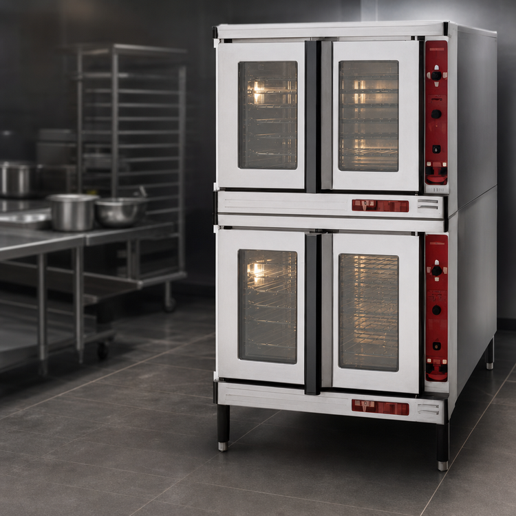 Product image #3 for Blodgett Premium Series MARK V-100 DBL Double-Deck Full-Size Standard Depth Electric Convection Oven