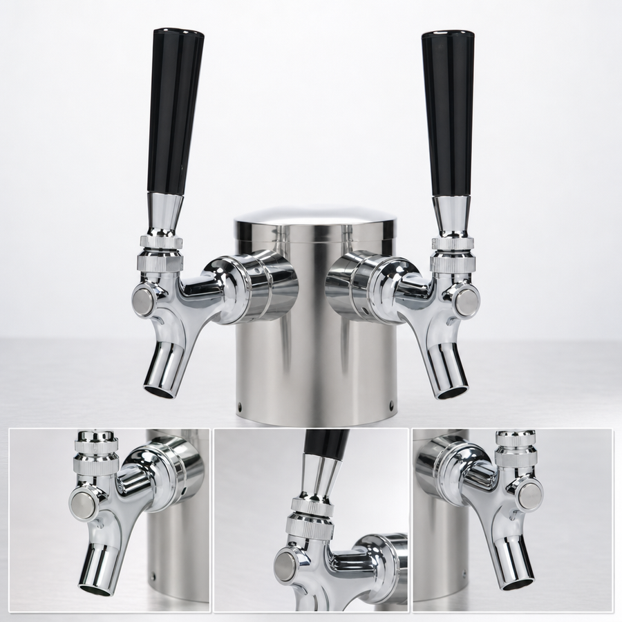 Dual Faucet Tap Only