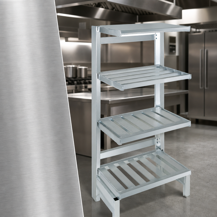 Product image #3 for Channel BC2036 Aluminum T-Bar Cantilever Shelving