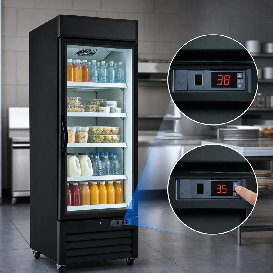 Electronic Thermostat With Digital LED Display