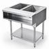 Thumbnail image #3 for Advance Tabco Triumph (Supreme) 2-Well Water Bath Hot Food Table, Natural Gas, Open Base with Undershelf