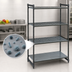 Thumbnail image #3 for Cambro Camshelving Basics Plus 4-Tier Stationary Shelving Starter Unit, 21