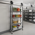 Thumbnail image #3 for Cambro Camshelving Elements XTRA High Density Top Rail 4-Shelf Solid Stationary Starter Unit, 18 x 36 x 81 Inches