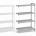 Thumbnail image #4 for Cambro Camshelving Premium 4-Tier Solid Add-On Shelving Unit, 18