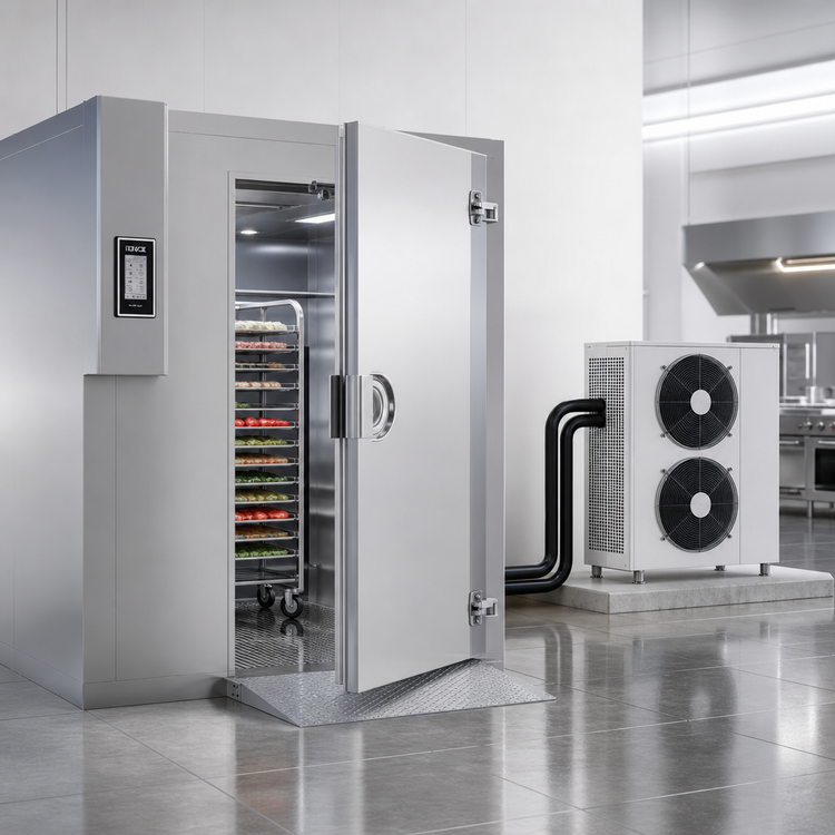 Product image #3 for Irinox MultiFresh MF 180.2 LARGE Roll-In Blast Chiller/Shock Freezer with Remote Condensing Unit
