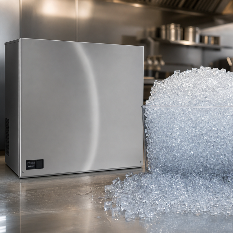 Product image #3 for Scotsman Prodigy ELITE® Air-Cooled Remote Condenser Cube Ice Maker, Small Cube, 2,630 lb/Day