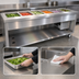 Thumbnail image #3 for Thurmaduke TFCP-88PG-N7 6-Section 88-Inch Mobile Flush Mount Cold Pan Unit