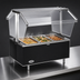 Thumbnail image #3 for Eagle Group Service Mate Deluxe Countertop Buffet Hot Food Table, 3 Wells, Sneeze Guard, 48 Inch, 120V
