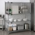 Thumbnail image #3 for Eagle Group Stainless Steel Security Enclosure Kit for Wire Shelving, Hinged Doors, 30