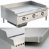 Thumbnail image #3 for Uniworld 36-Inch 3-Burner Countertop Gas Griddle with 3/4-Inch Polished Steel Plate
