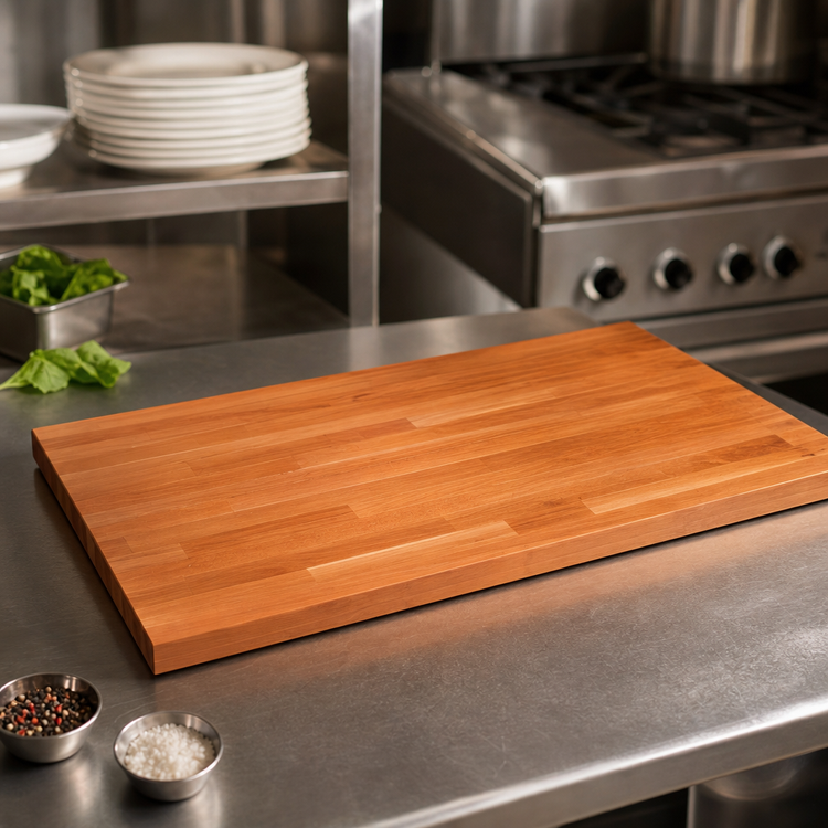 Product image #3 for Boos Block American Cherry Edge Grain Kitchen Countertop, 42 x 27 x 1-1/2 Inch, Varnique Finish