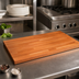 Thumbnail image #3 for Boos Block American Cherry Edge Grain Kitchen Countertop, 42 x 27 x 1-1/2 Inch, Varnique Finish