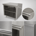 Thumbnail image #3 for Advance Tabco EB-SS-309M Open Front Cabinet Base Stainless Steel Work Table, 108 x 30 Inches