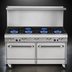 Thumbnail image #3 for Southbend Ultimate 60-Inch Gas Restaurant Range with 5 Burners, Raised Griddle/Broiler, Standard Oven and Convection Oven